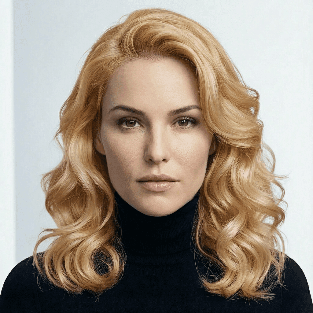 After hairstyle transformation